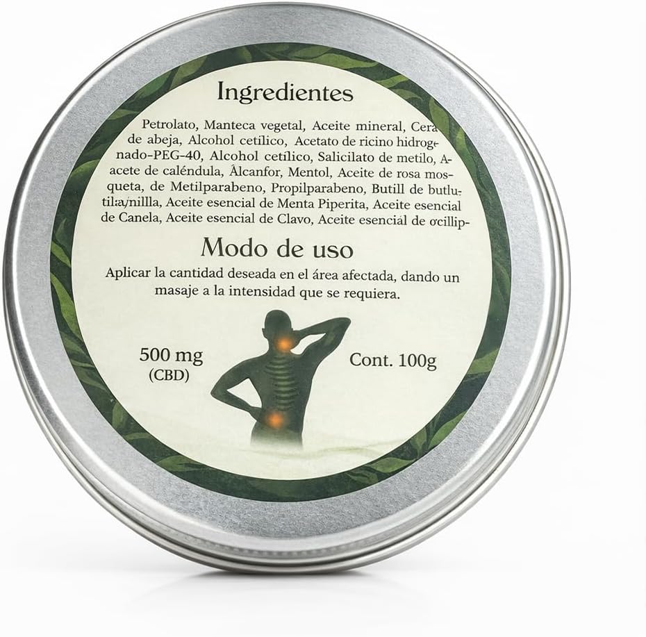 Bálsamo CBD con Árnica para Músculos y Articulaciones
