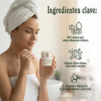 Crema facial para piel grasa con CBD y Ácido Hialurónico