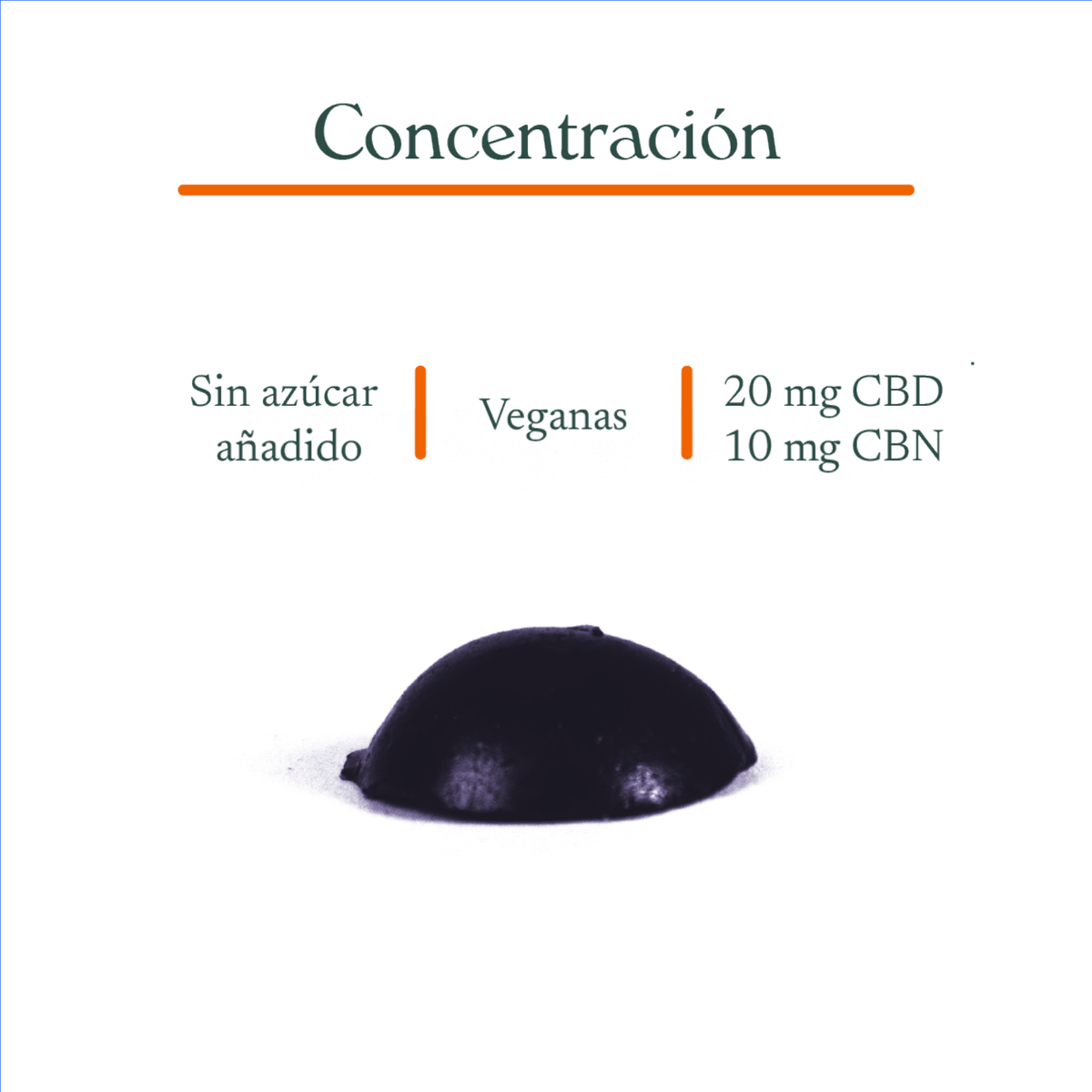 Gomitas para dormir (CBD + CBN) 90 Pzas.