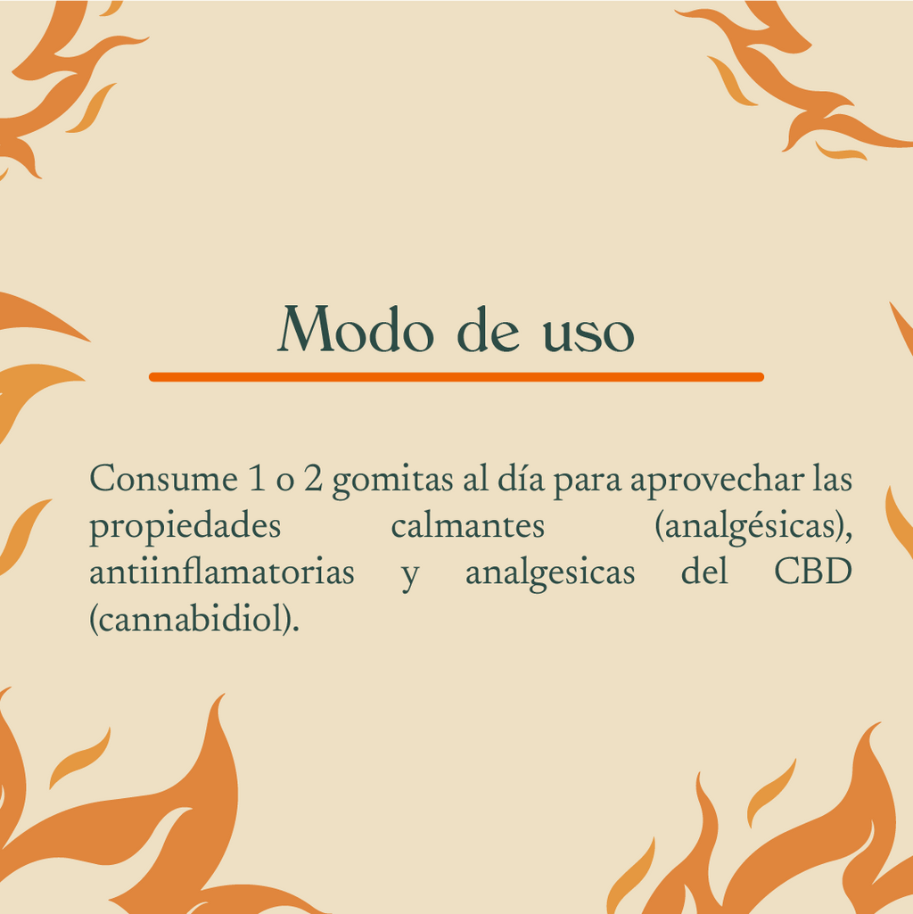 Gomitas de CBD sabor chile (2250mg)