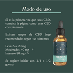 Gotas de CBD Menta 1000mg (30ml)
