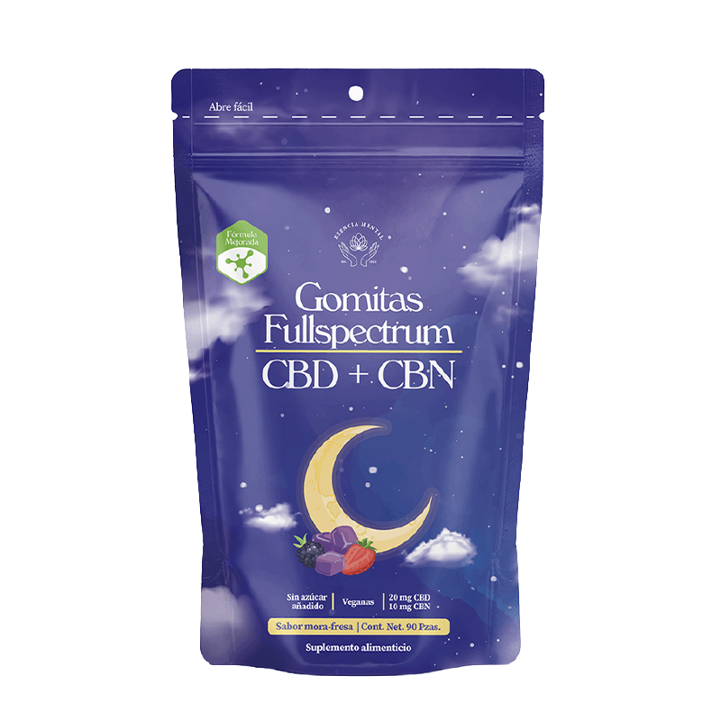 Gomitas para dormir (CBD + CBN) 90 Pzas