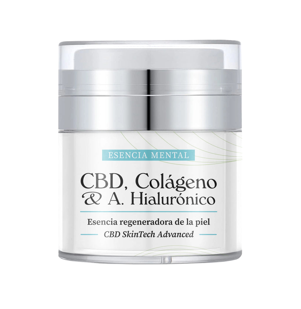 Crema facial para piel grasa con CBD y Ácido Hialurónico