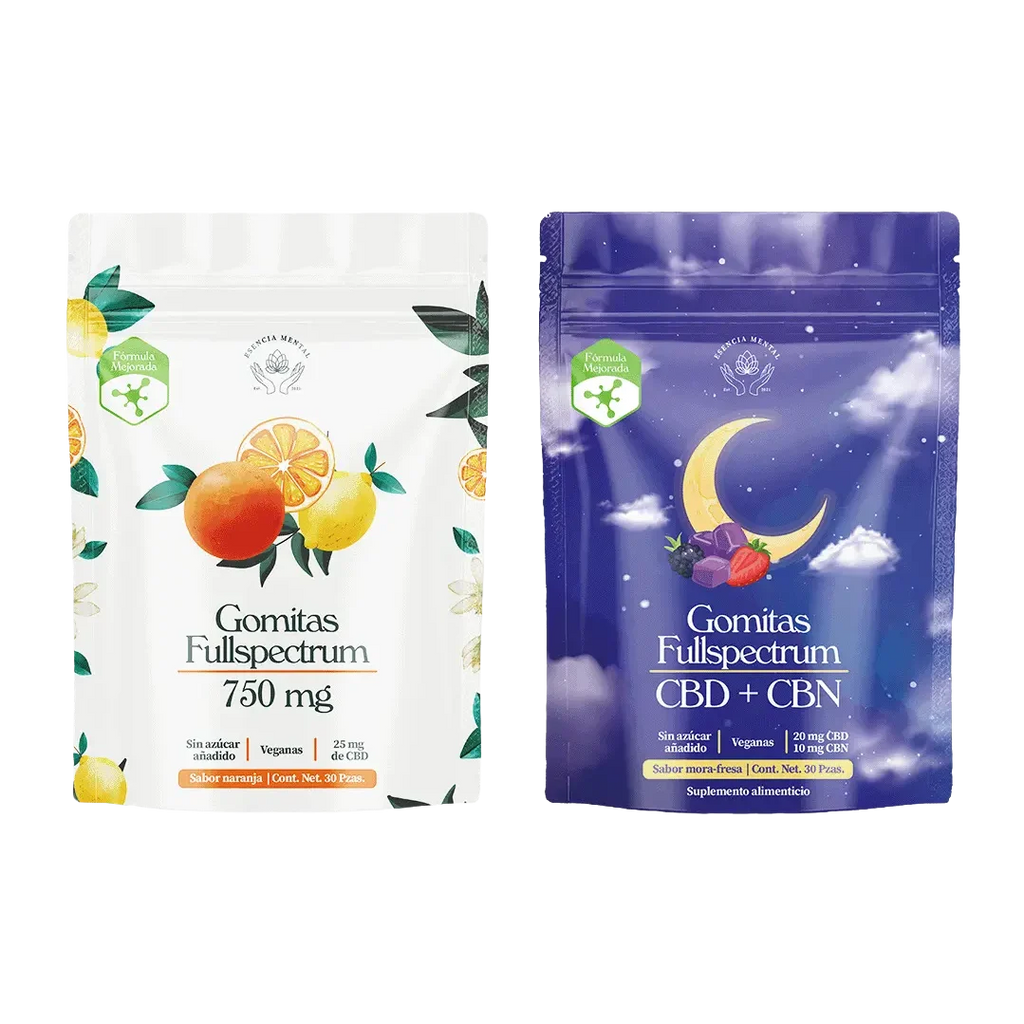 Gomitas CBD “día y noche” (Naranja)