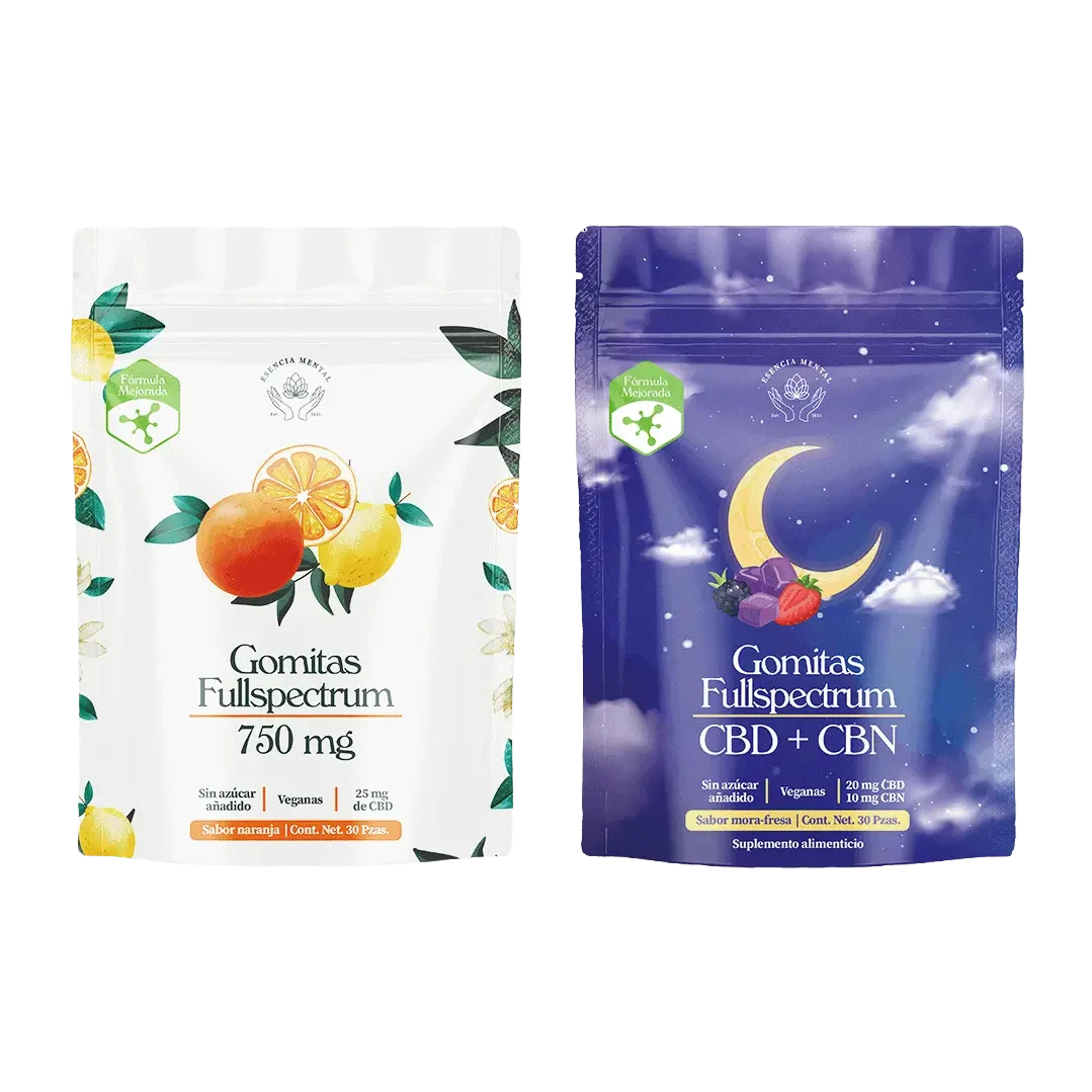 Gomitas CBD “día y noche” (Naranja)