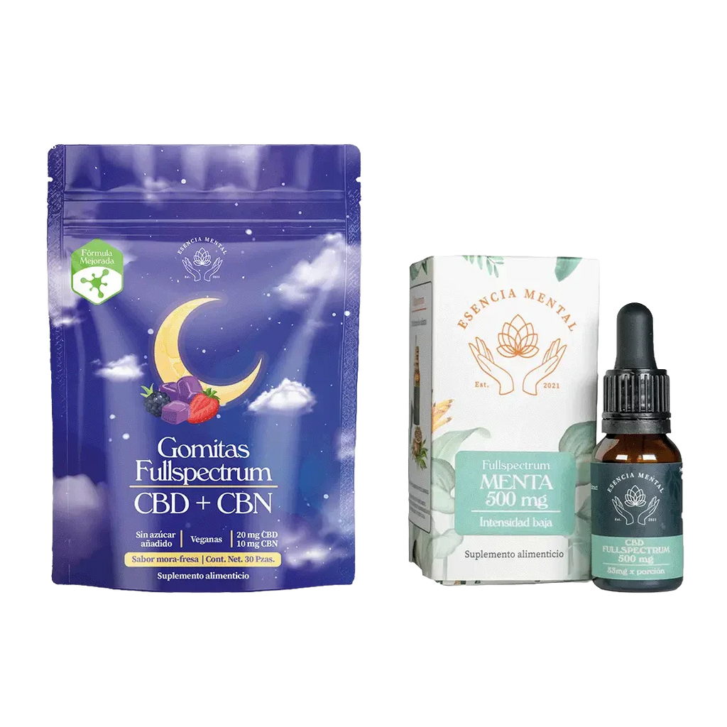 Gomitas para dormir (CBD + CBN) & 500mg menta