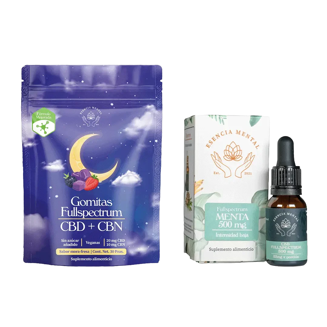 Gomitas para dormir (CBD + CBN) & 500mg menta