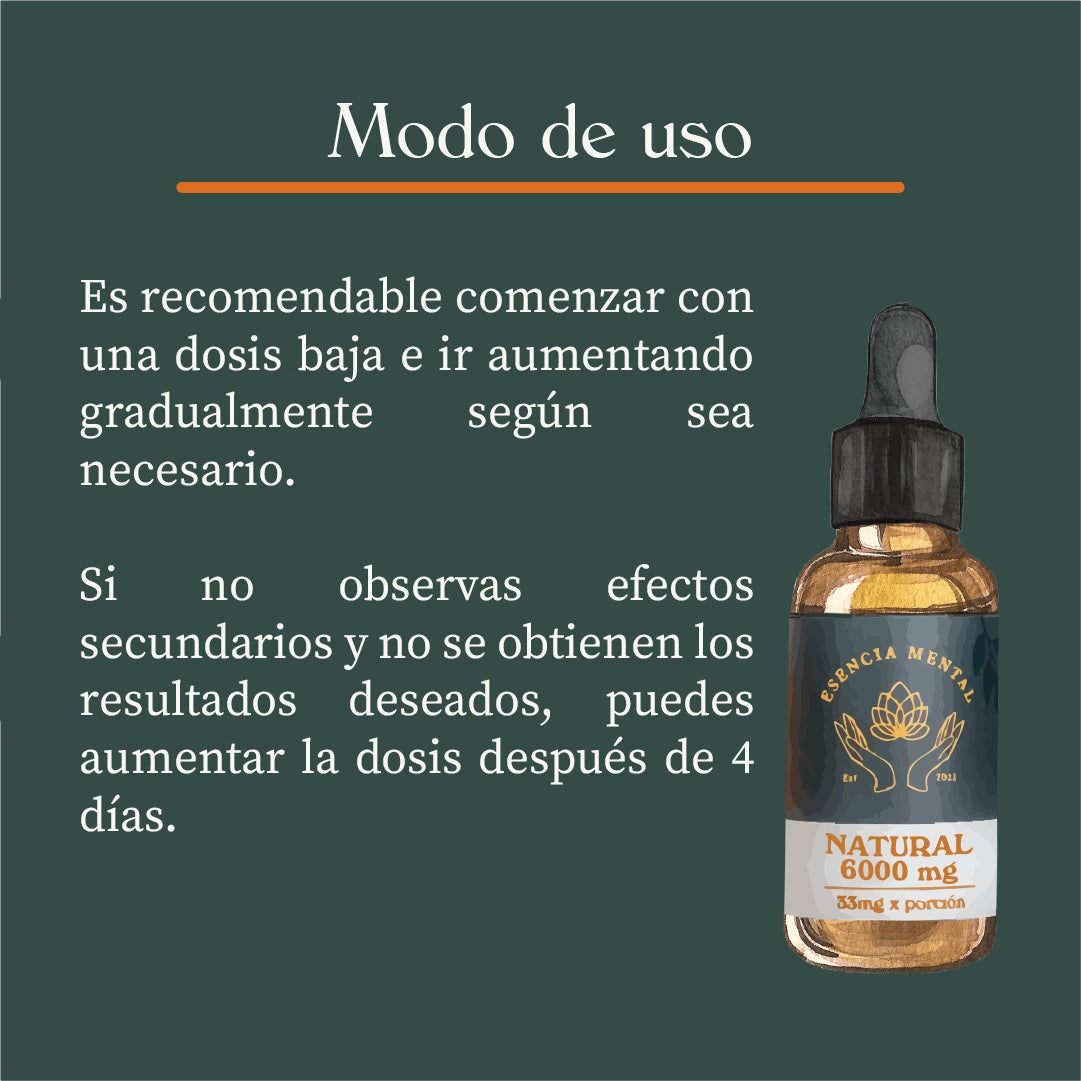 Gotas de CBD 6000mg (30ml)