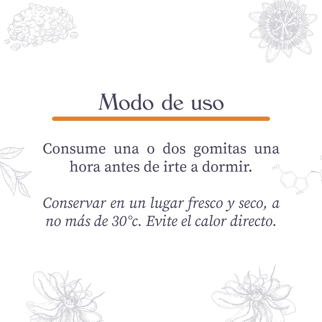 Gomitas para dormir “Dulce Descanso” 90 pzas.