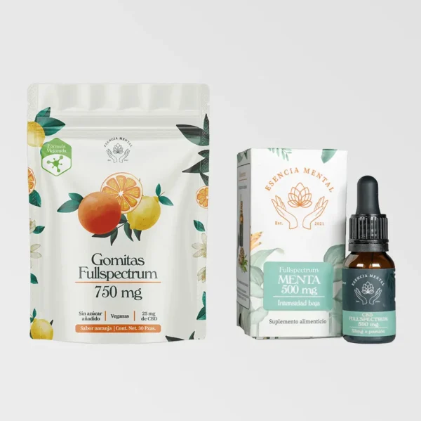 Gomitas Naranja & 500mg menta