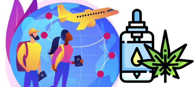 ¿Puedo viajar con cbd en el avión?