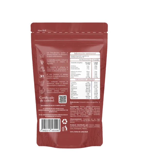 Gomitas "Protección activa" 90 pzas. - Imagen 2