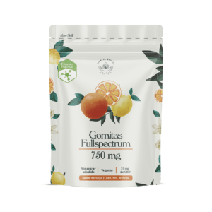 Gomitas con CBD sabor naranja 750mg