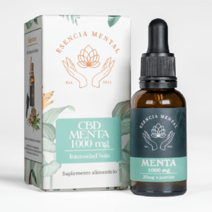 Gotas de CBD Menta 1000mg