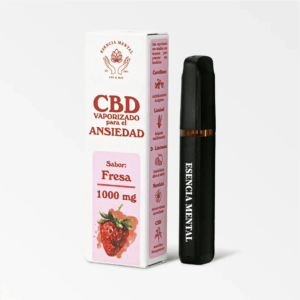Vape desechable de CBD para ansiedad sabor fresa