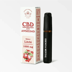 Vape desechable de CBD para ansiedad sabor litchi