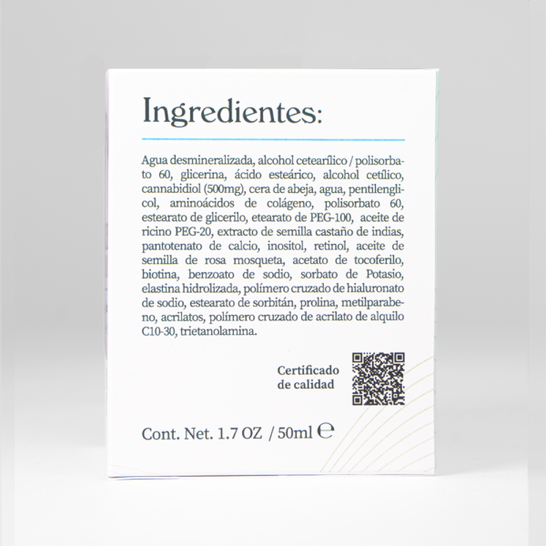 Crema de CBD y ácido hialurónico (piel grasa) - Imagen 5