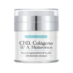 Crema facial para piel grasa con CBD y Ácido Hialurónico