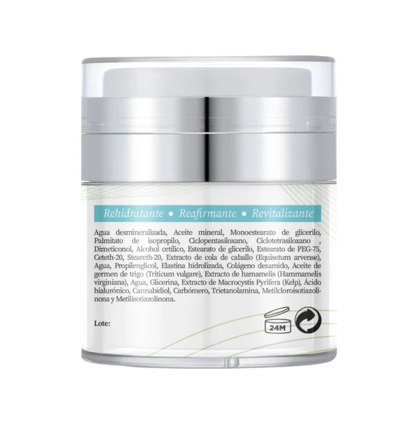 Crema de CBD y ácido hialurónico (piel grasa) - Imagen 2