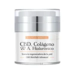 Crema facial de CBD y ácido hialurónico (piel mixta y seca)